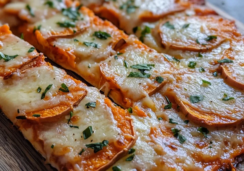 3-Ingredient Sweet Potato Pizza Crust