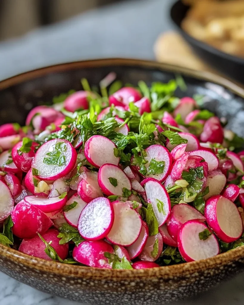 All the Radishes Salad