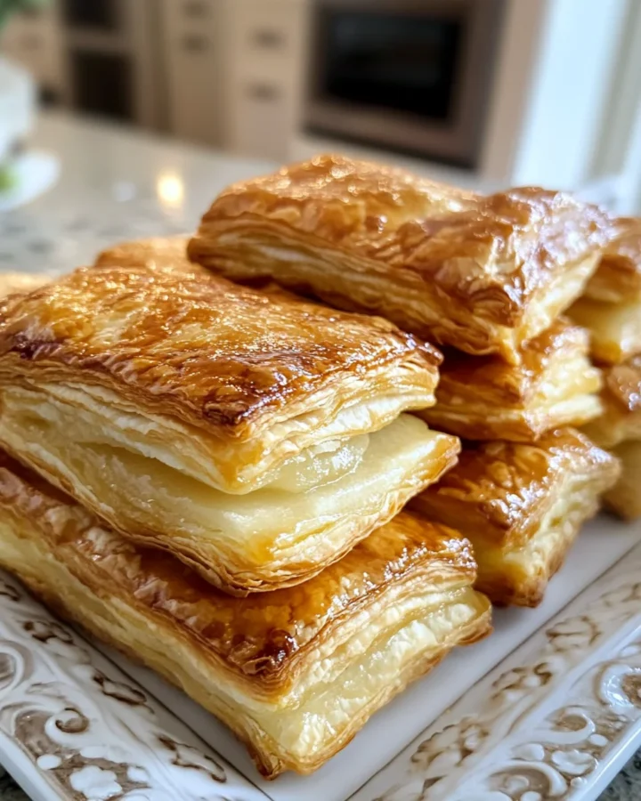 Apple Pie Puff Pastry Rolls