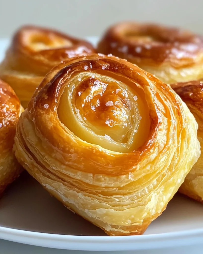 Apple Pie Puff Pastry Rolls