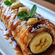Banana Caramel Roulade Recipe: Creamy, Sweet & Easy