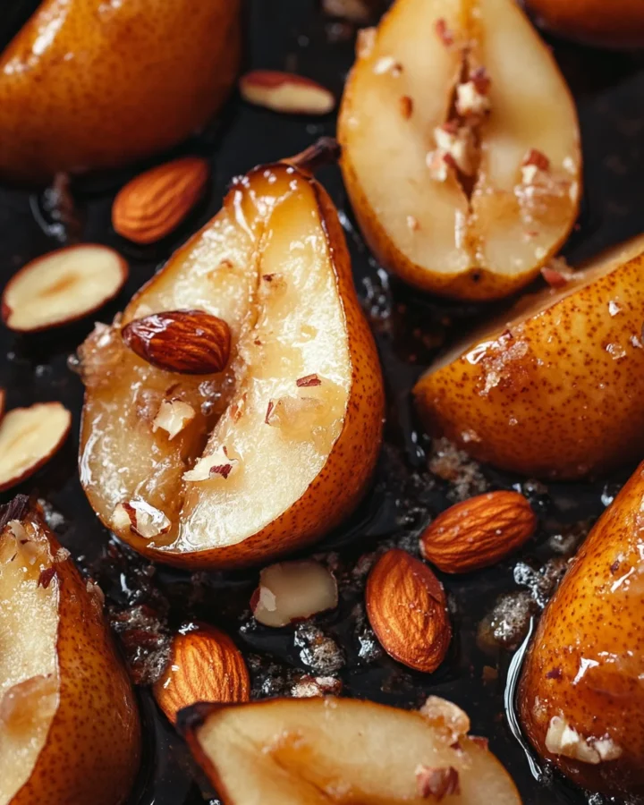 Baked Pears with Honey and Almonds