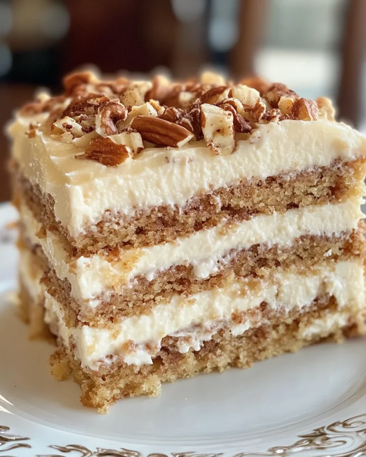Banana Pudding Hummingbird Cake