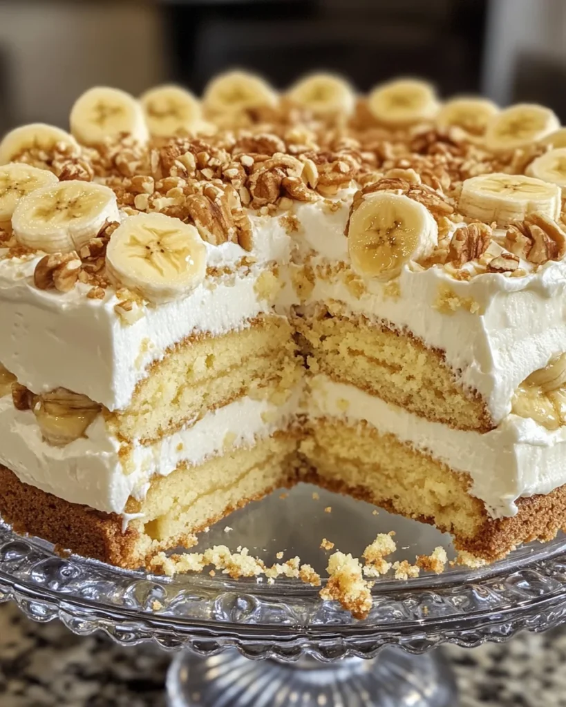 Banana Pudding Hummingbird Cake