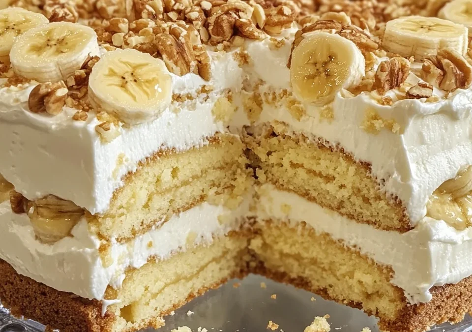 Banana Pudding Hummingbird Cake