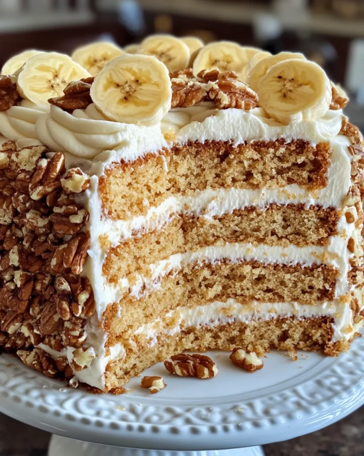 Banana Pudding Hummingbird Cake