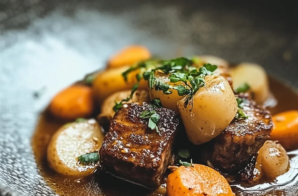 Beef Stew Recipe with Carrots & Potatoes