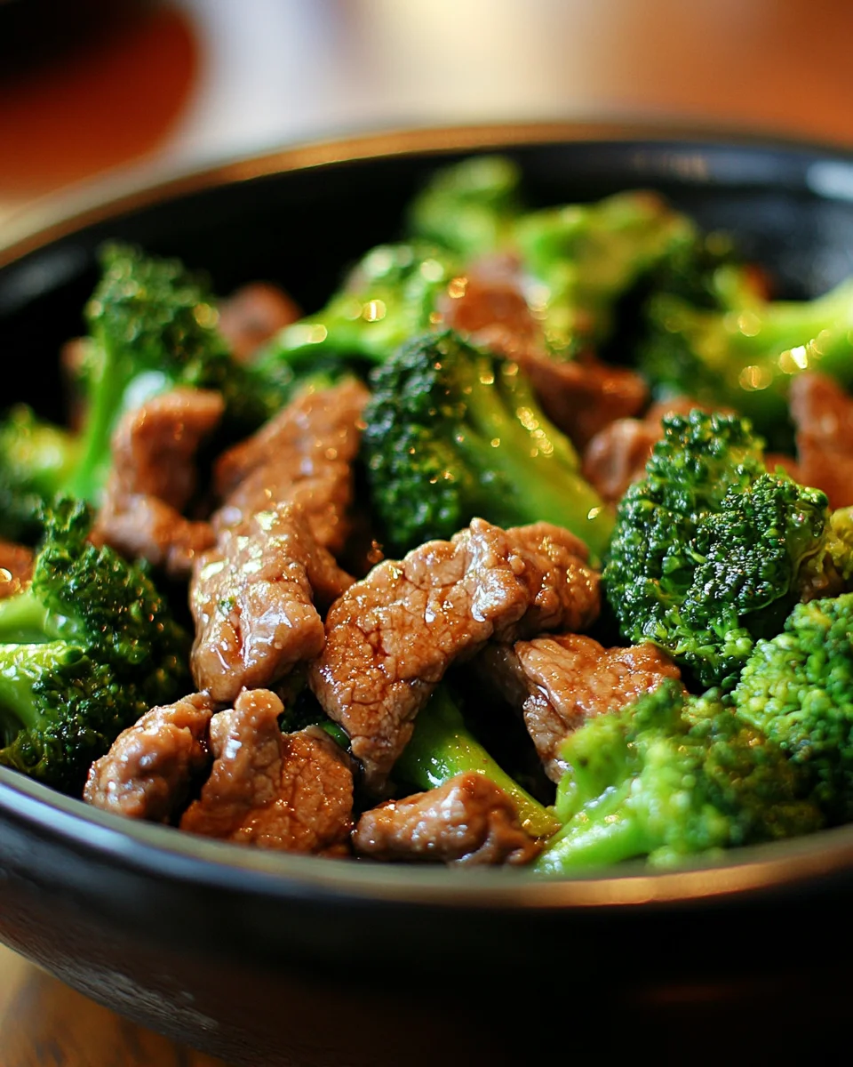 Beef and Broccoli Stir-Fry