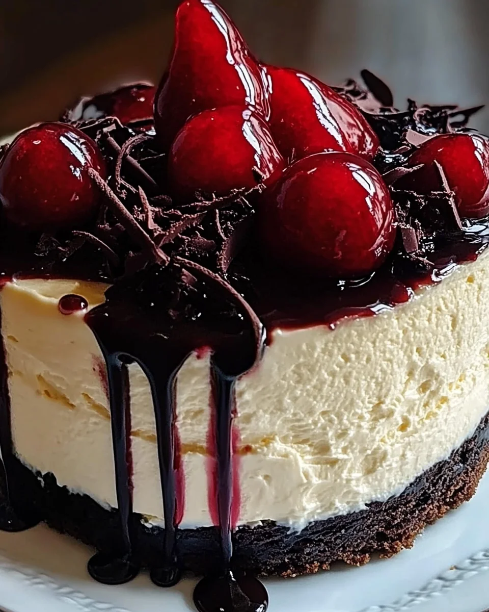 Black Forest Cheesecake