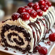 Black Forest Cream Roll Cake Recipe: A Delightful Twist on a Classic Dessert