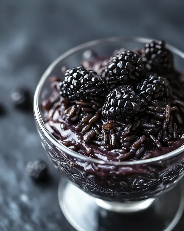 Black Rice Pudding