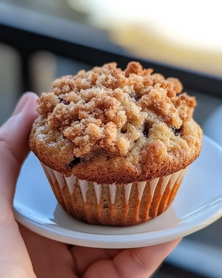 Blueberry Streusel Muffins 