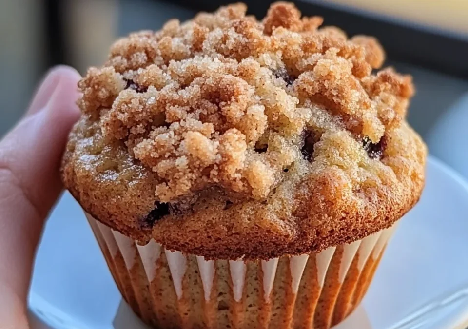 Blueberry Streusel Muffins