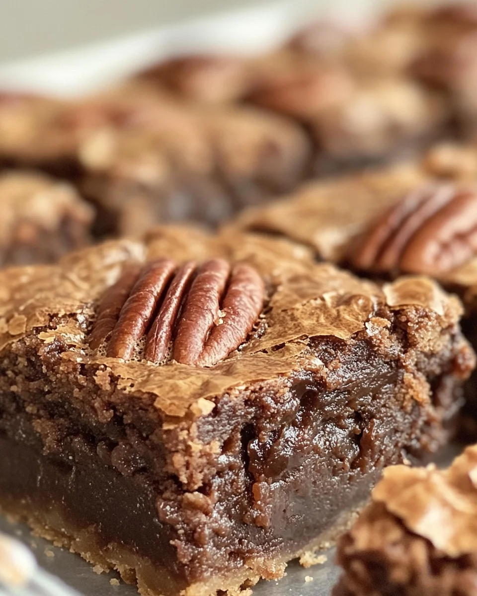 Brownie Pecan Pie