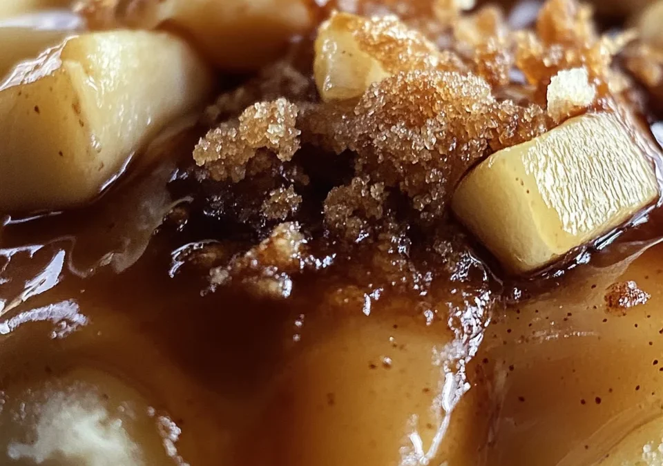 Caramel Apple Cinnamon Rolls