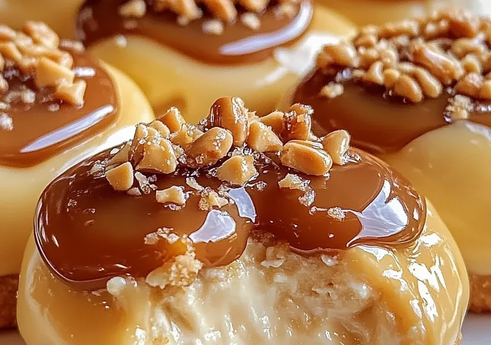 Caramel Cheesecake Cookies