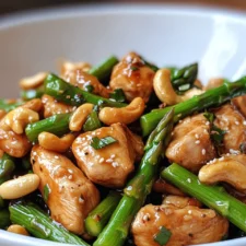 Cashew Chicken and Asparagus Stir-Fry: A Savory, Nutty Delight for the Whole Family