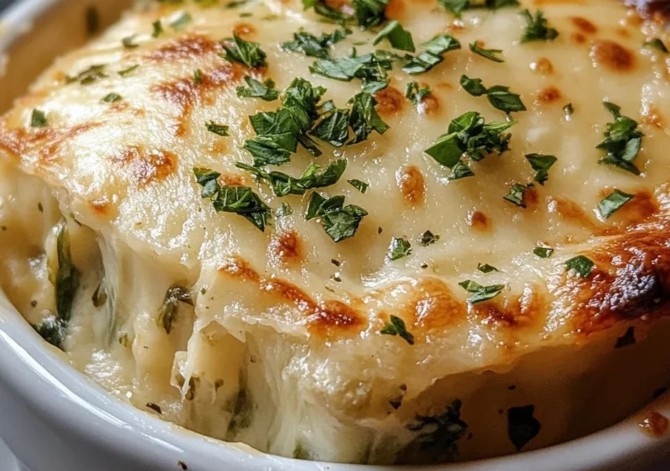 Cauliflower Spanakopita Melt