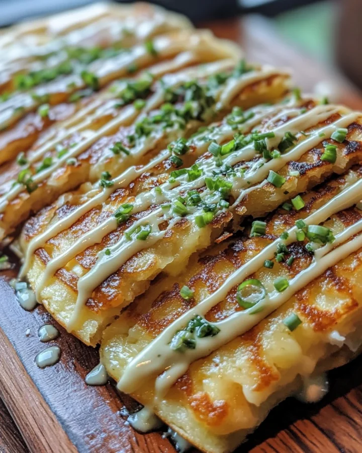 Cheddar-and-Scallion Savory Pancakes