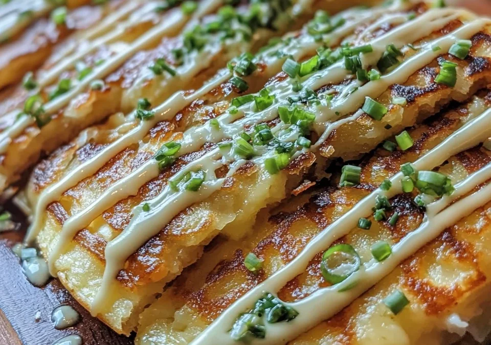 Cheddar-and-Scallion Savory Pancakes