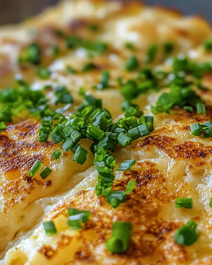 Cheddar-and-Scallion Savory Pancakes