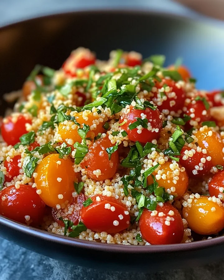 Cherry Tomato Couscous Salad