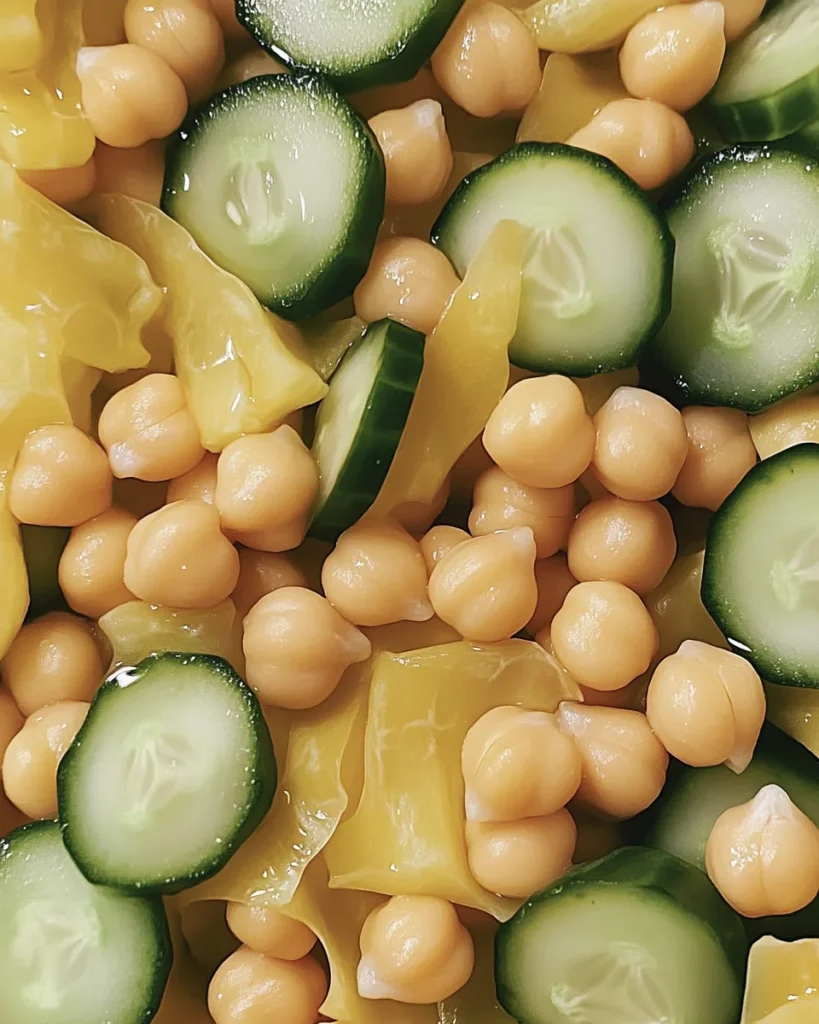 Chickpea and Cucumber Salad