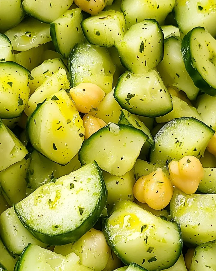 Chickpea and Cucumber Salad