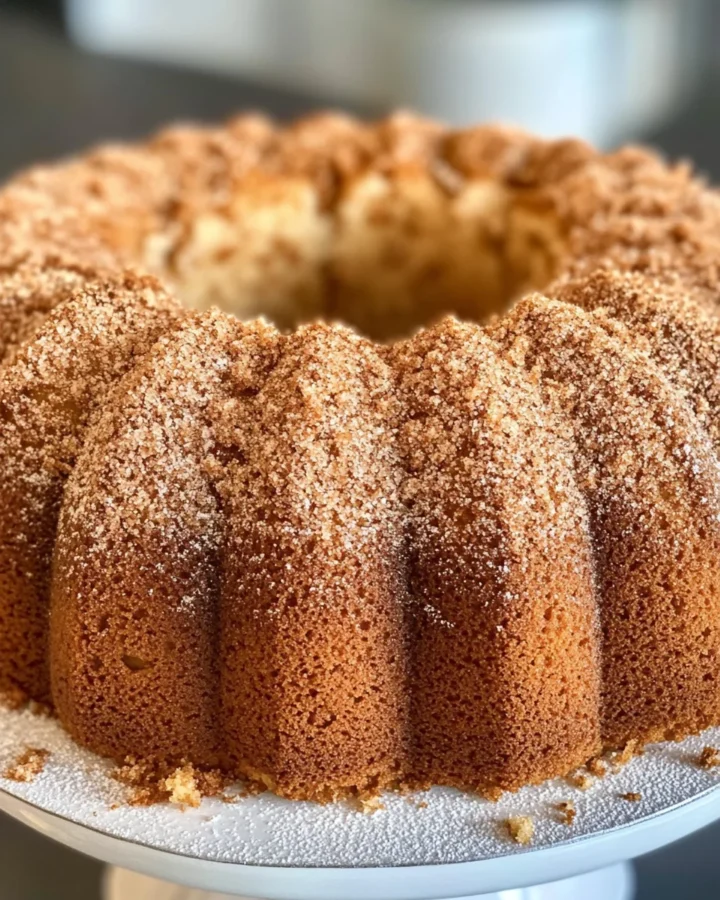 Cinnamon Sugar Apple Cake