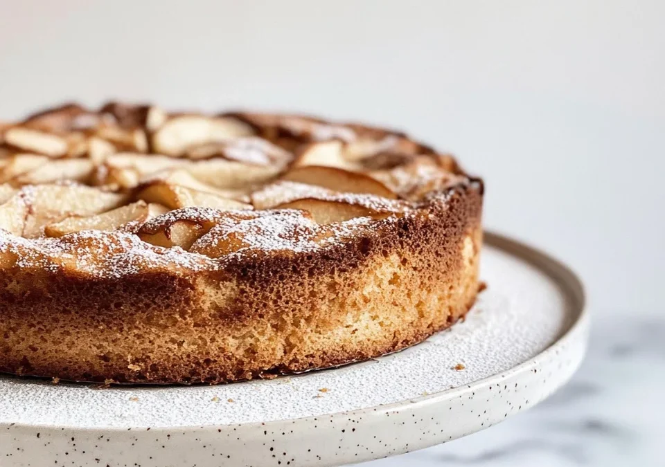 Cinnamon Sugar Apple Cake