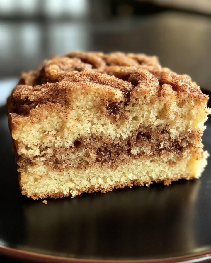 Cinnamon Swirl Coffee Cake 