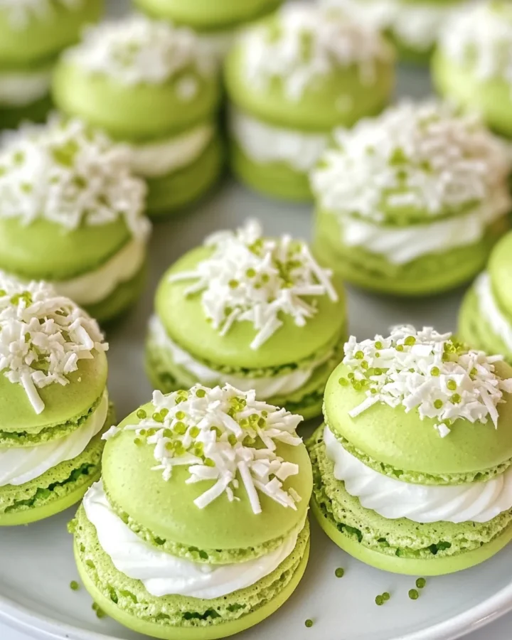 Coconut Lime Macaroons