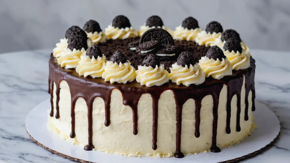 Cookies and Cream Cake Recipe