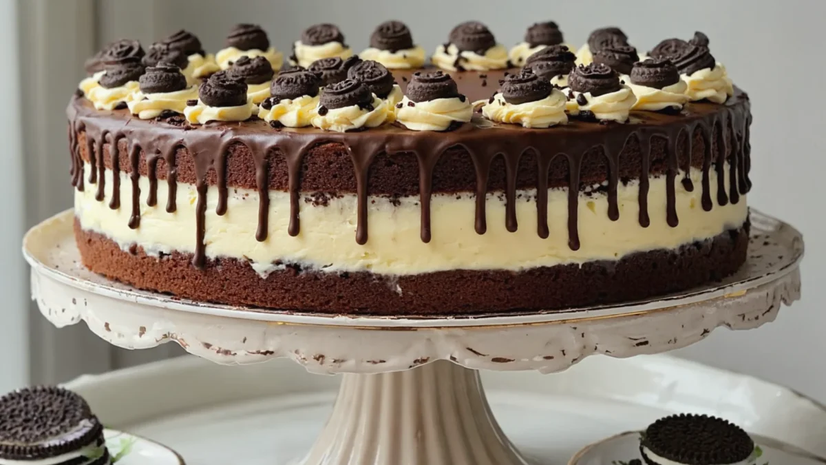 Cookies and Cream Cake Recipe