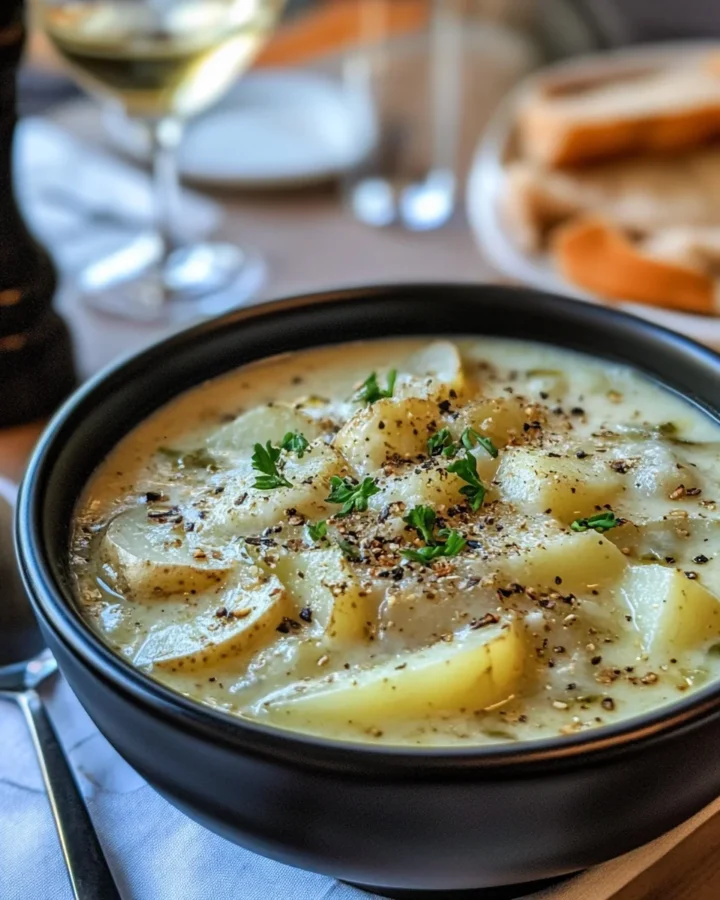 Creamy Potato-Cabbage Soup