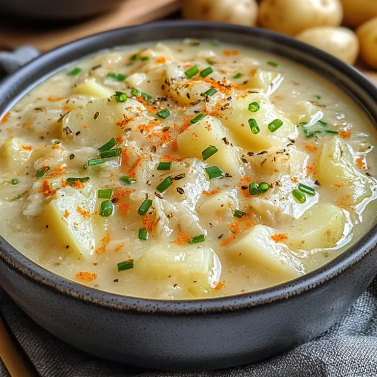 Creamy Potato-Cabbage Soup