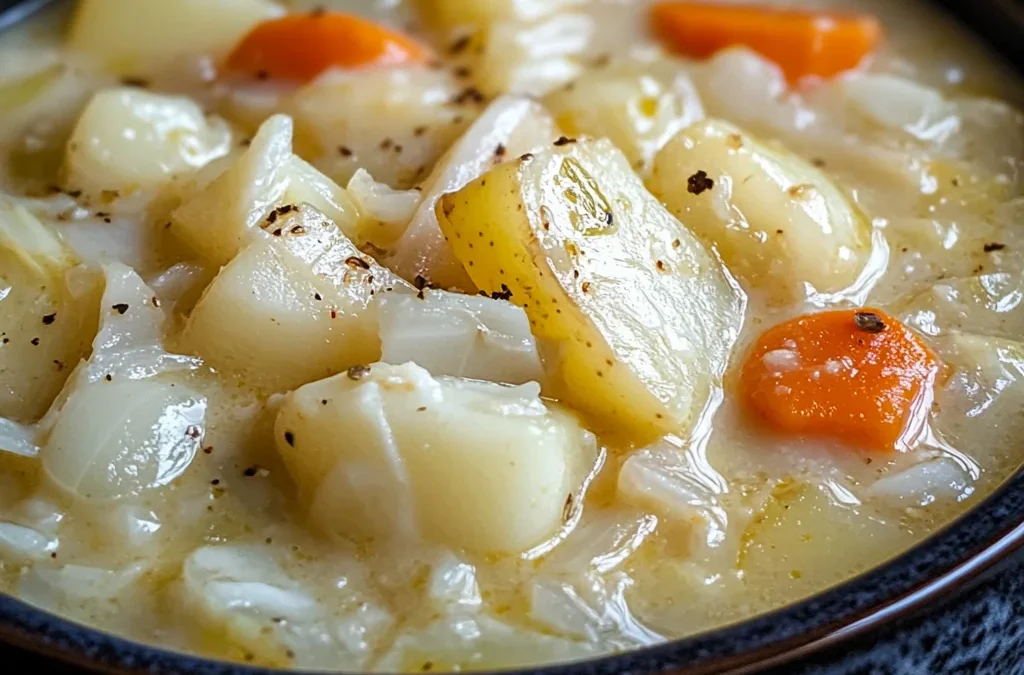 Creamy Potato-Cabbage Soup