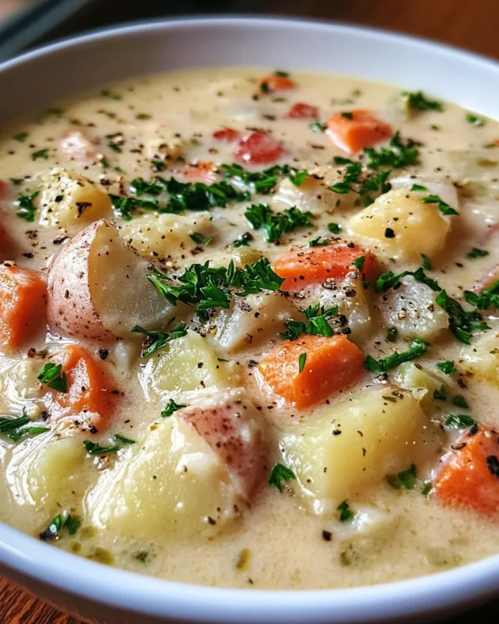 Creamy Potato-Cabbage Soup