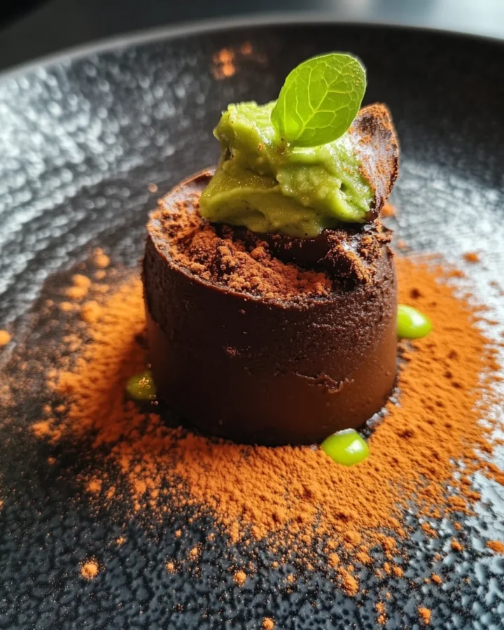 Dark Chocolate Avocado Mousse