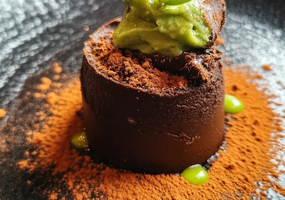 Dark Chocolate Avocado Mousse