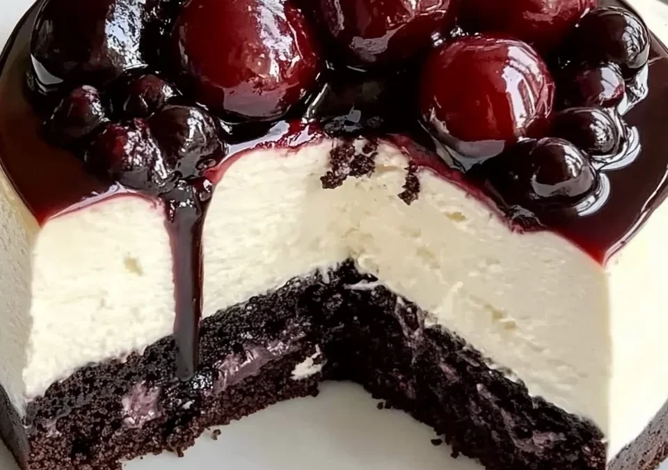 Decadence Black Forest Cheesecake