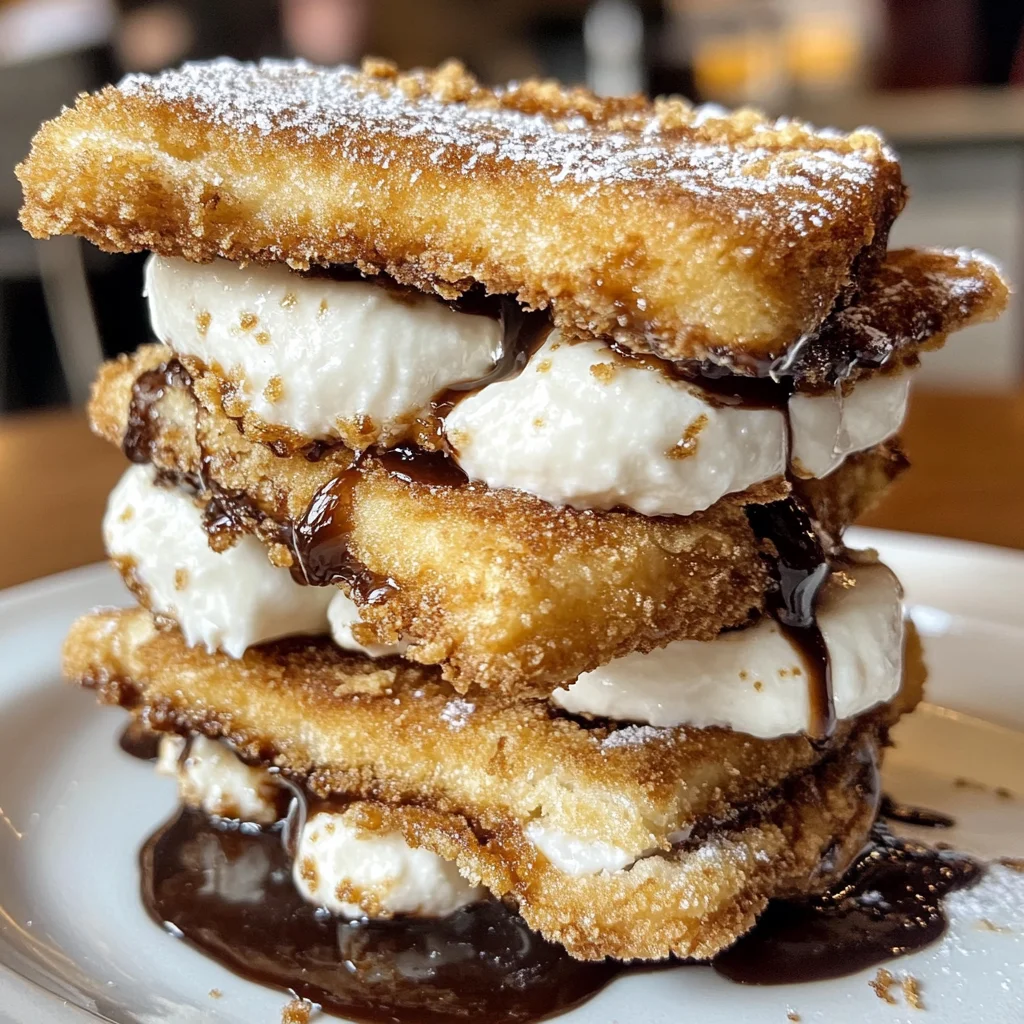 Deep Fried S'Mores