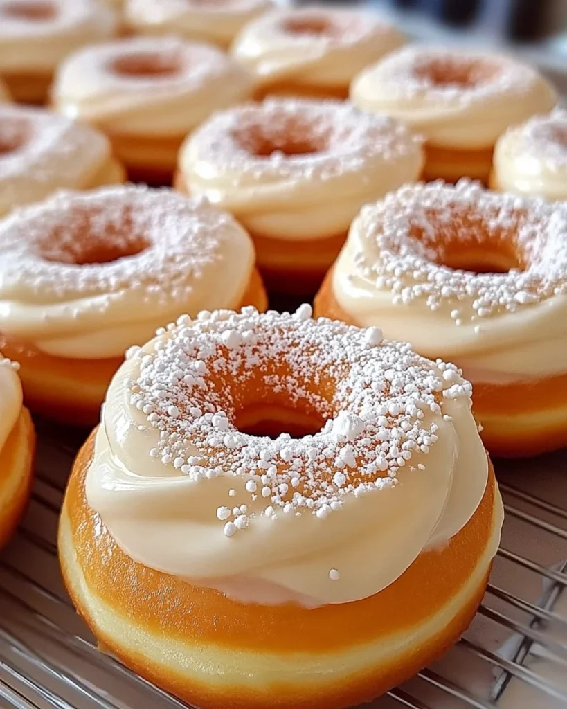 Fresh Cream Doughnuts