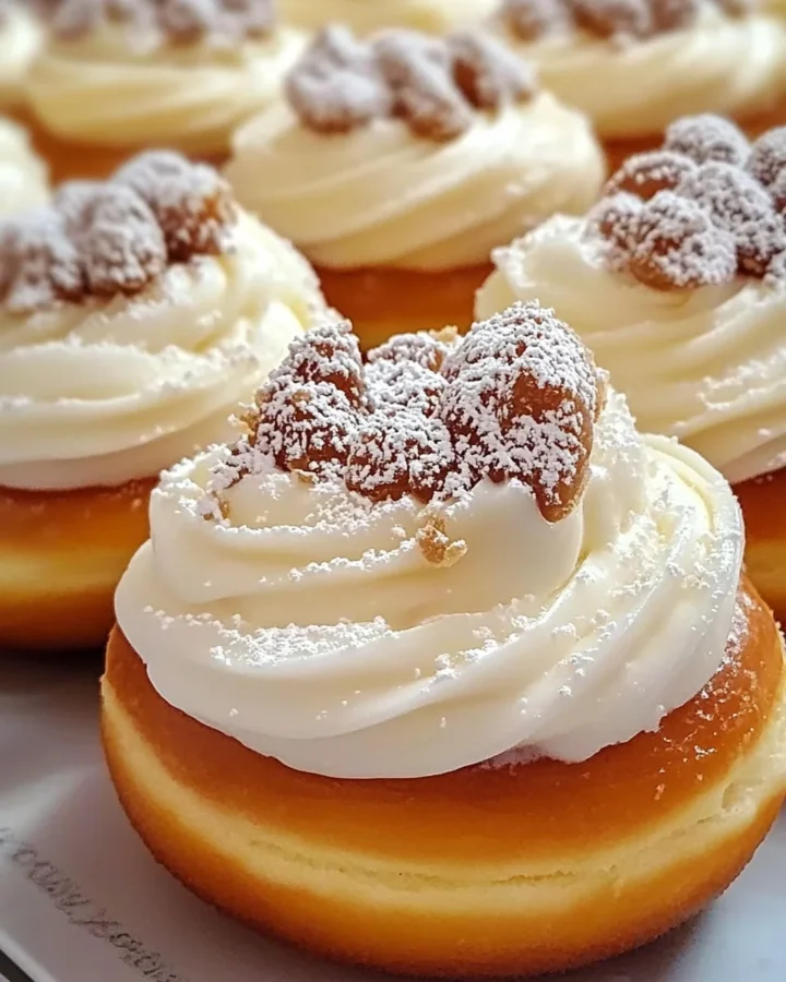 Fresh Cream Doughnuts