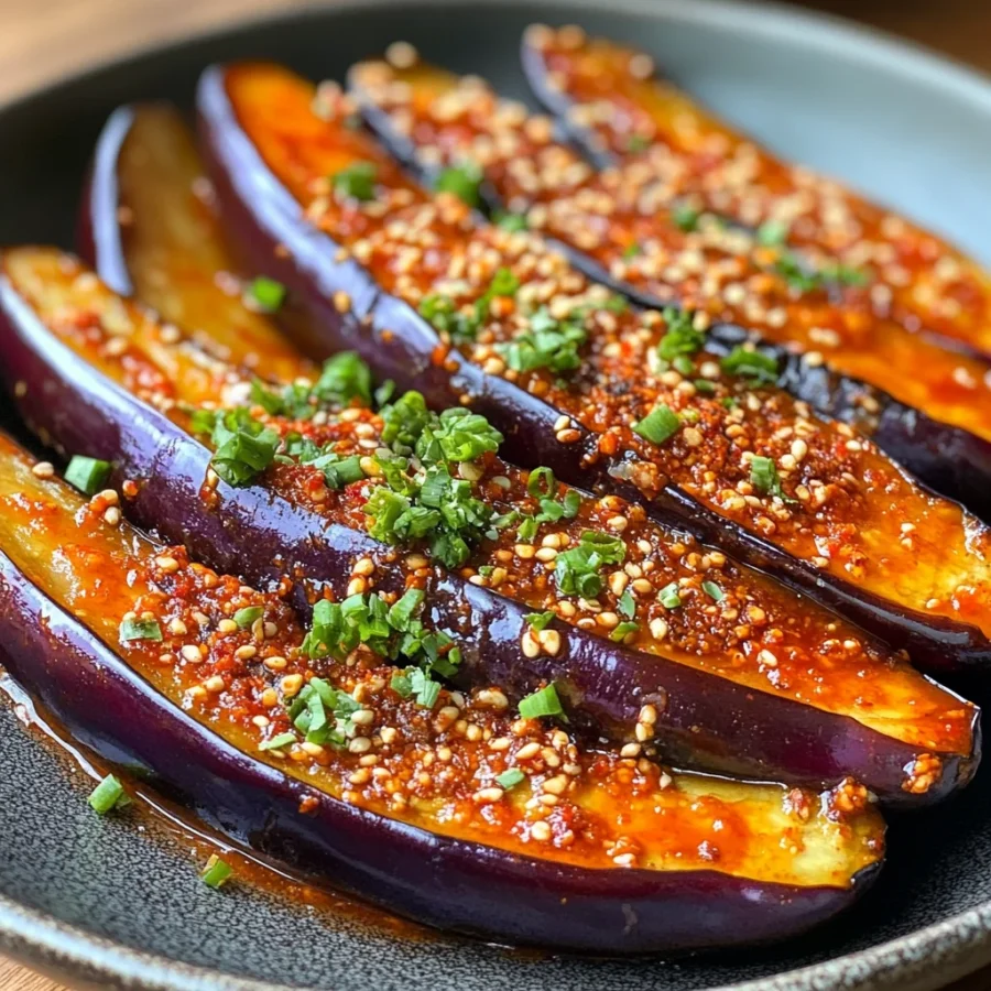 Gochujang Eggplant