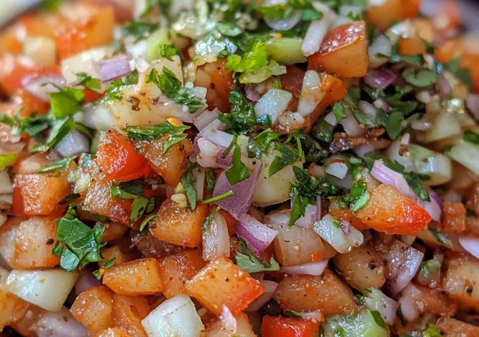 Indian Kachumber Salad