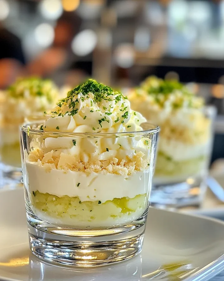 KEY LIME CHEESECAKE PARFAITS