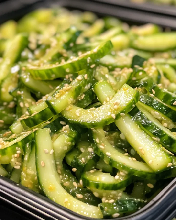 Korean Spicy Cucumber Salad (Oi Muchim)