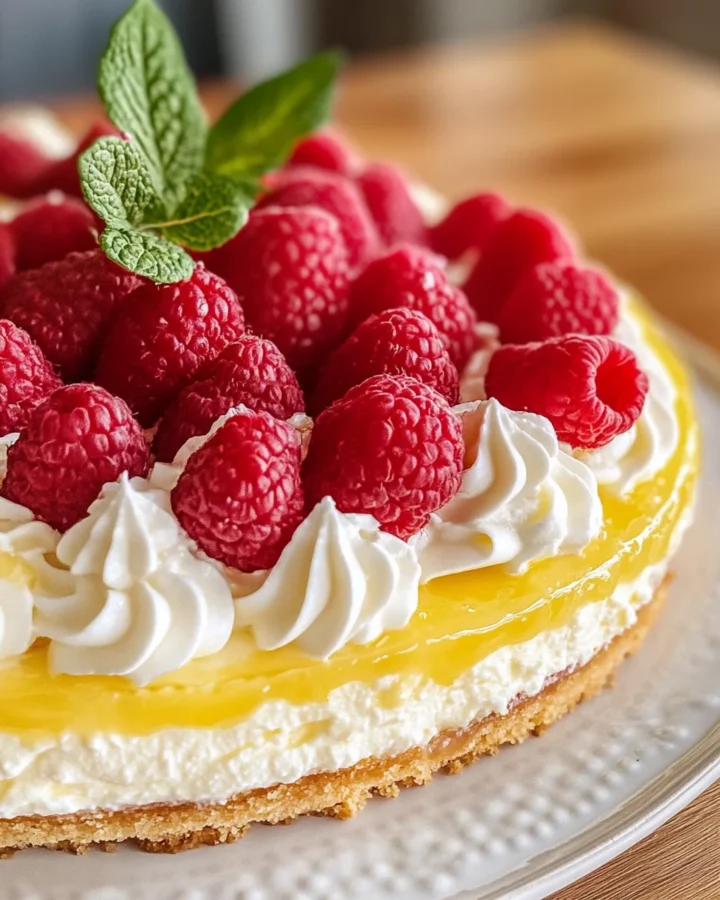 Lemon Curd Cheesecake