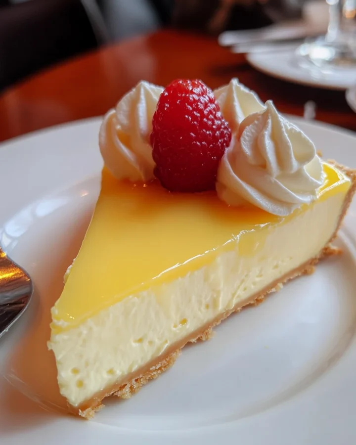 Lemon Curd Cheesecake